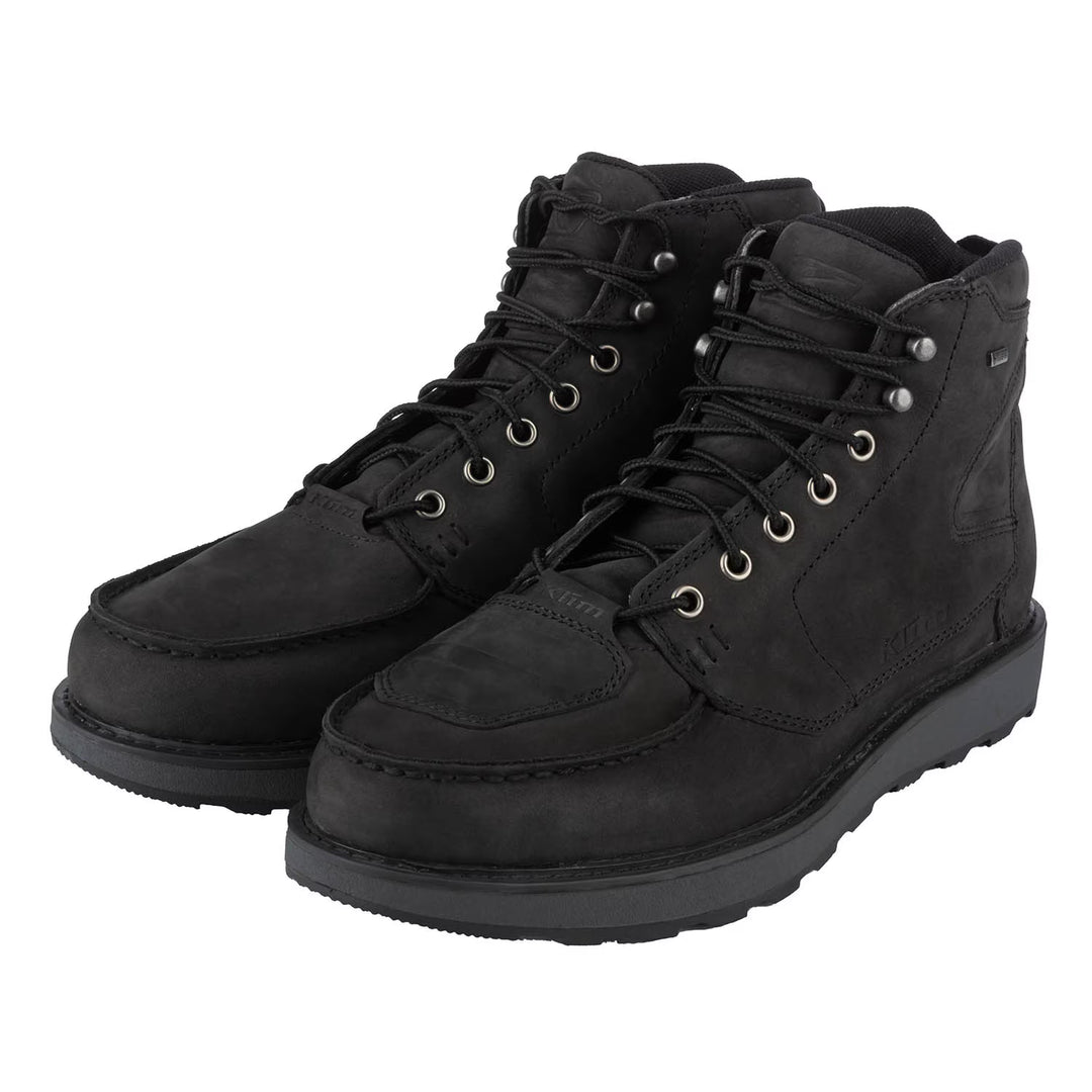 KLIM BLAK JAK GTX LEATHER BOOT - GUNMETAL BLACK