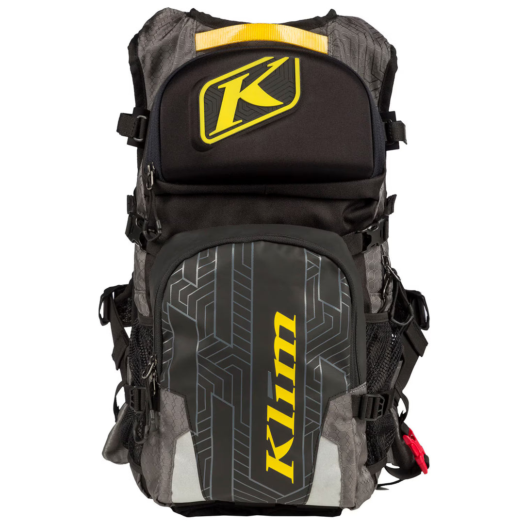KLIM NAC PAK WITH SHAPE-SHIFT™ 3L HYDRAPAK - GRAY
