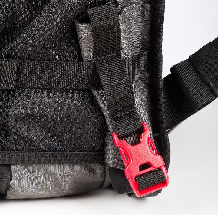KLIM NAC PAK WITH SHAPE-SHIFT™ 3L HYDRAPAK - GRAY