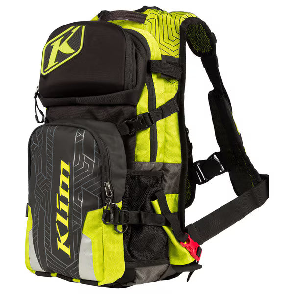 KLIM NAC PAK WITH SHAPE-SHIFT™ 3L HYDRAPAK - LIME
