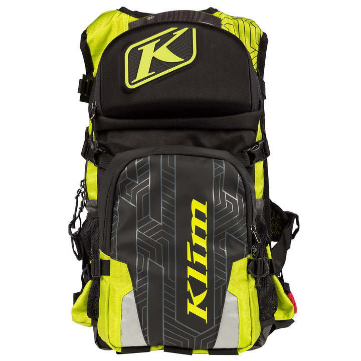 KLIM NAC PAK WITH SHAPE-SHIFT™ 3L HYDRAPAK - LIME