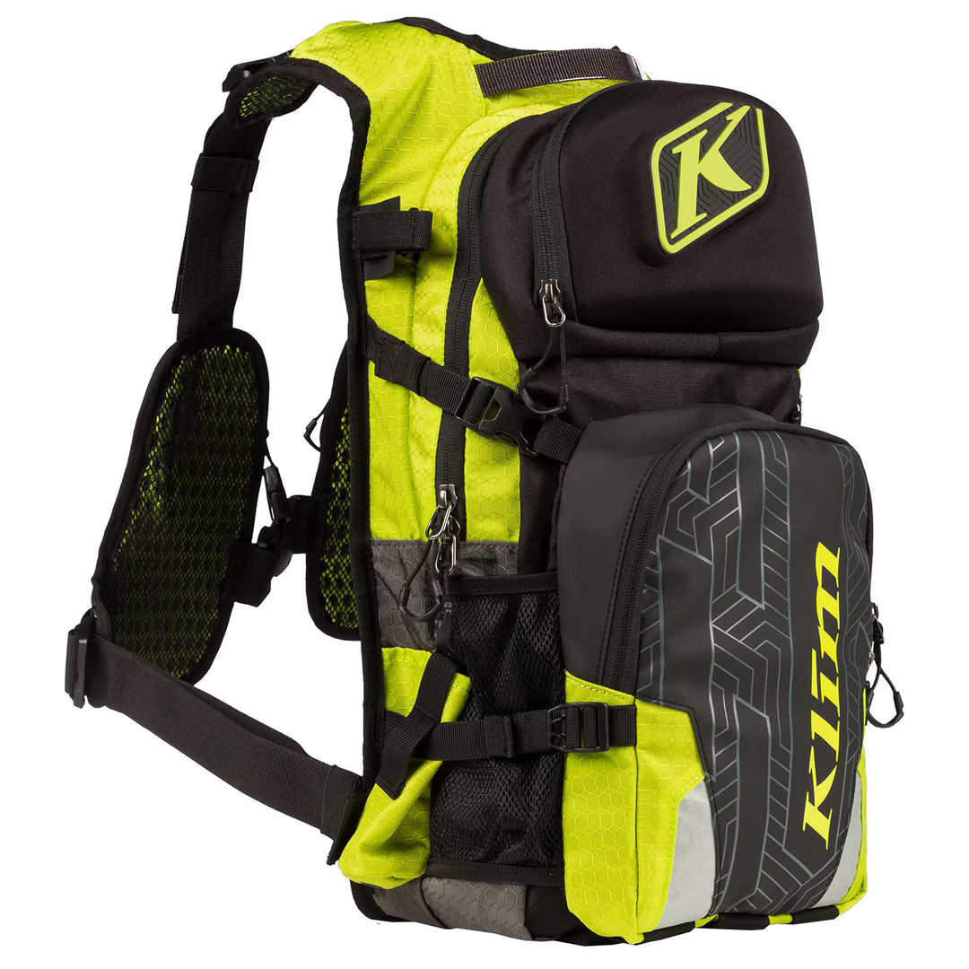 KLIM NAC PAK WITH SHAPE-SHIFT™ 3L HYDRAPAK - LIME