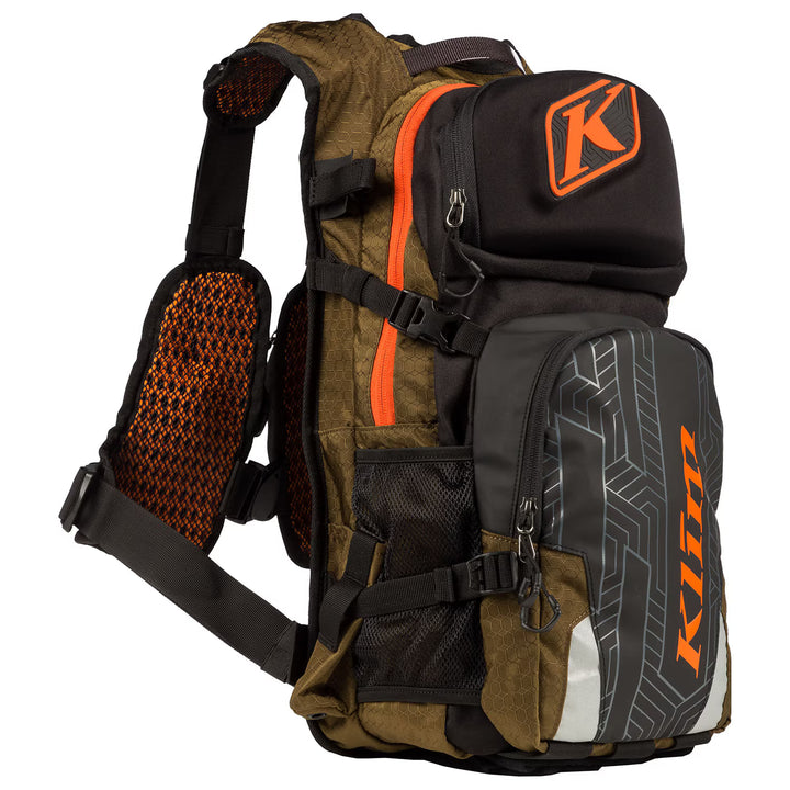 KLIM NAC PAK WITH SHAPE-SHIFT™ 3L HYDRAPAK - OLIVE