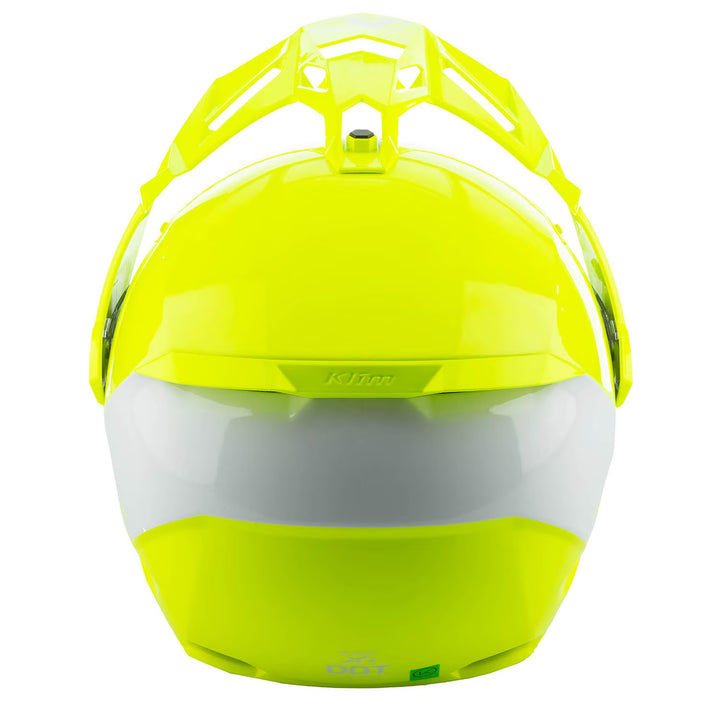 KLIM X1 ALPHA HELMET ECE/DOT-GLOSS HI-VIS - WHITE