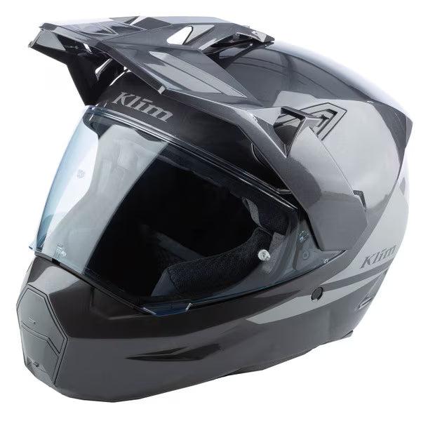 KLIM X1 ALPHA HELMET ECE/DOT-GLOSS METALLIC ASPHALT - MONUMENT
