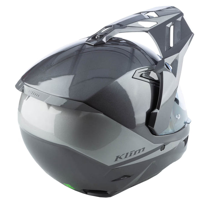 KLIM X1 ALPHA HELMET ECE/DOT-GLOSS METALLIC ASPHALT - MONUMENT