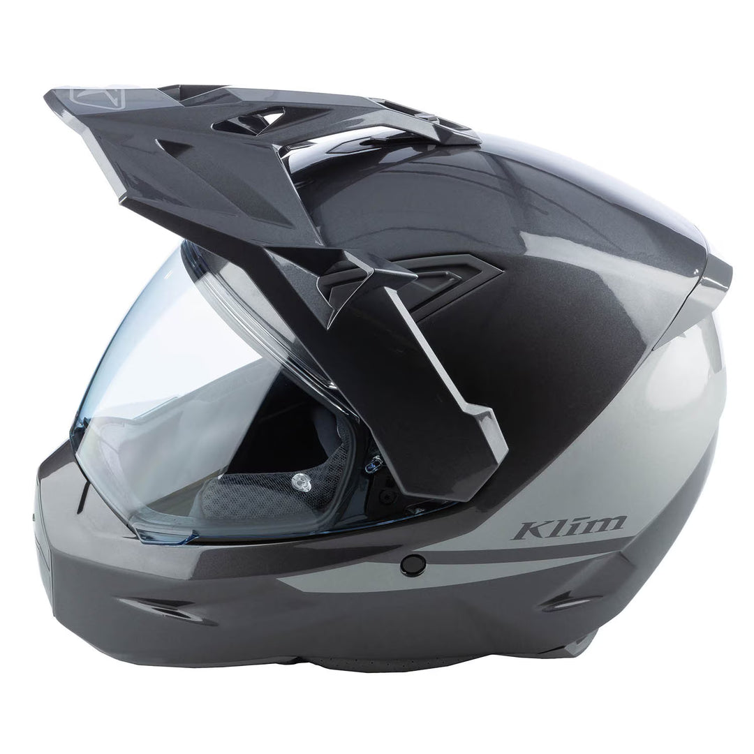KLIM X1 ALPHA HELMET ECE/DOT-GLOSS METALLIC ASPHALT - MONUMENT