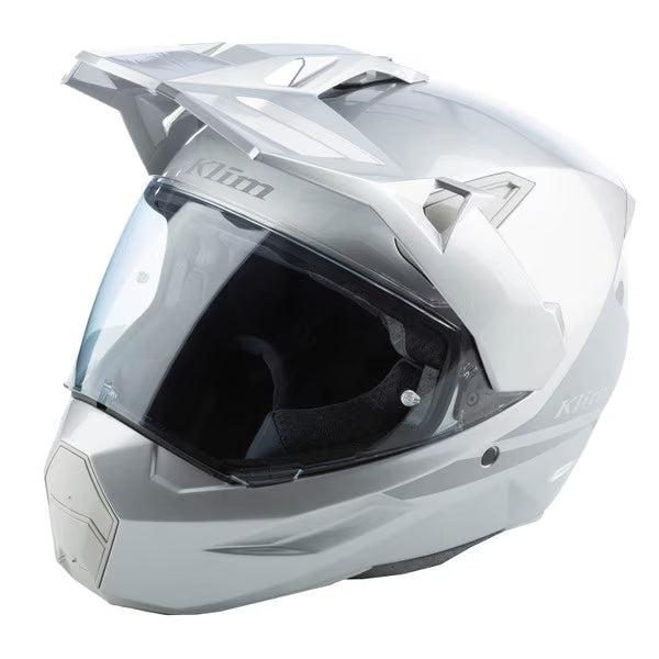 KLIM X1 ALPHA HELMET ECE/DOT-GLOSS METALLIC HIGH-RISE - MONUMENT