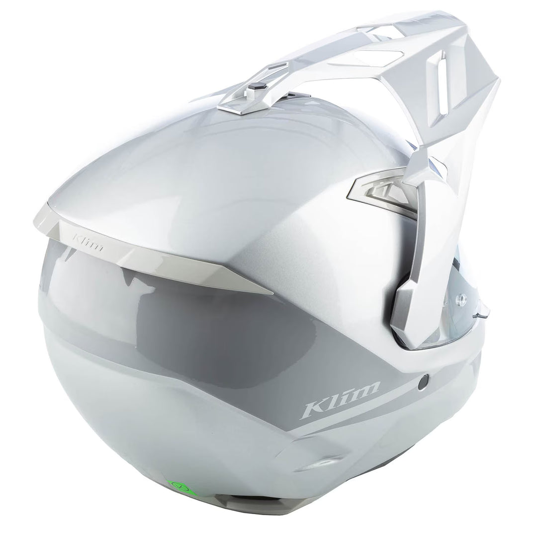 KLIM X1 ALPHA HELMET ECE/DOT-GLOSS METALLIC HIGH-RISE - MONUMENT