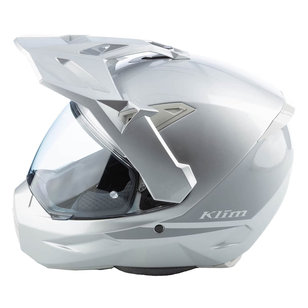 KLIM X1 ALPHA HELMET ECE/DOT-GLOSS METALLIC HIGH-RISE - MONUMENT