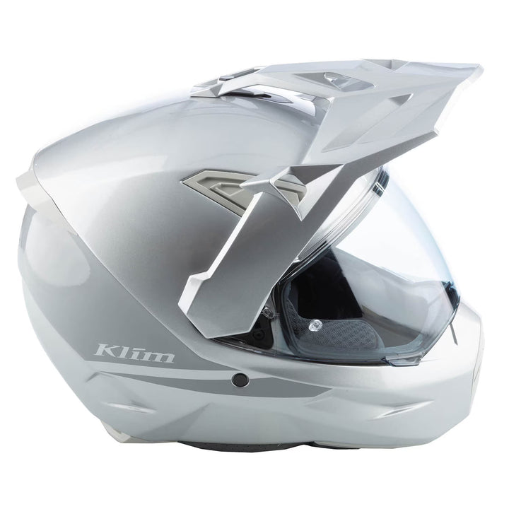KLIM X1 ALPHA HELMET ECE/DOT-GLOSS METALLIC HIGH-RISE - MONUMENT