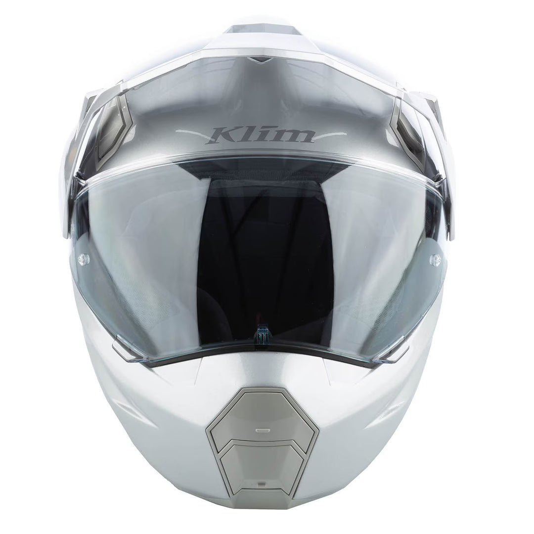 KLIM X1 ALPHA HELMET ECE/DOT-GLOSS METALLIC HIGH-RISE - MONUMENT
