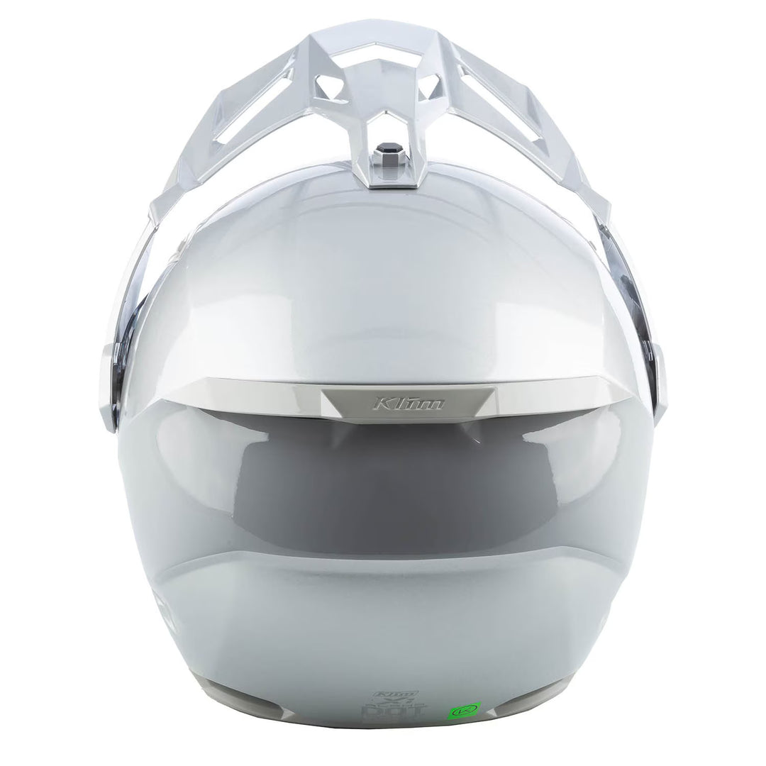 KLIM X1 ALPHA HELMET ECE/DOT-GLOSS METALLIC HIGH-RISE - MONUMENT