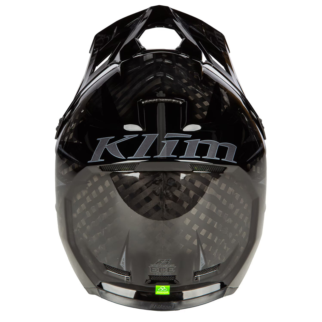 KLIM F3 CARBON PRO OFF-ROAD HELMET ECE - STRIKER CARBON GLOSS BLACK