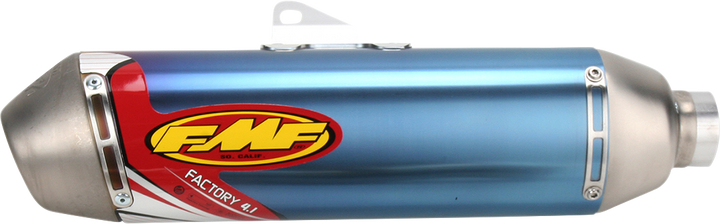 FMF Factory 4.1 Muffler  - Anodized Titanium - 044235