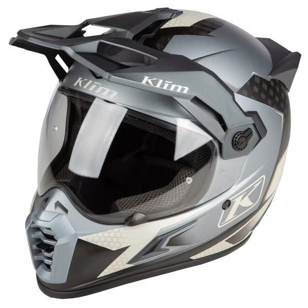 KLIM NEW KRIOS PRO HELMET ECE/DOT-CHARGER GRAY