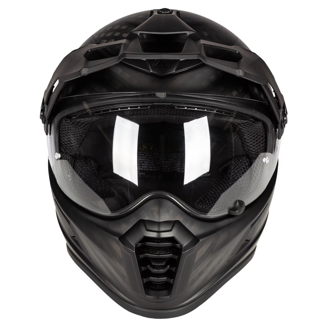 KLIM NEW KRIOS PRO HELMET ECE/DOT-MATTE BLACK