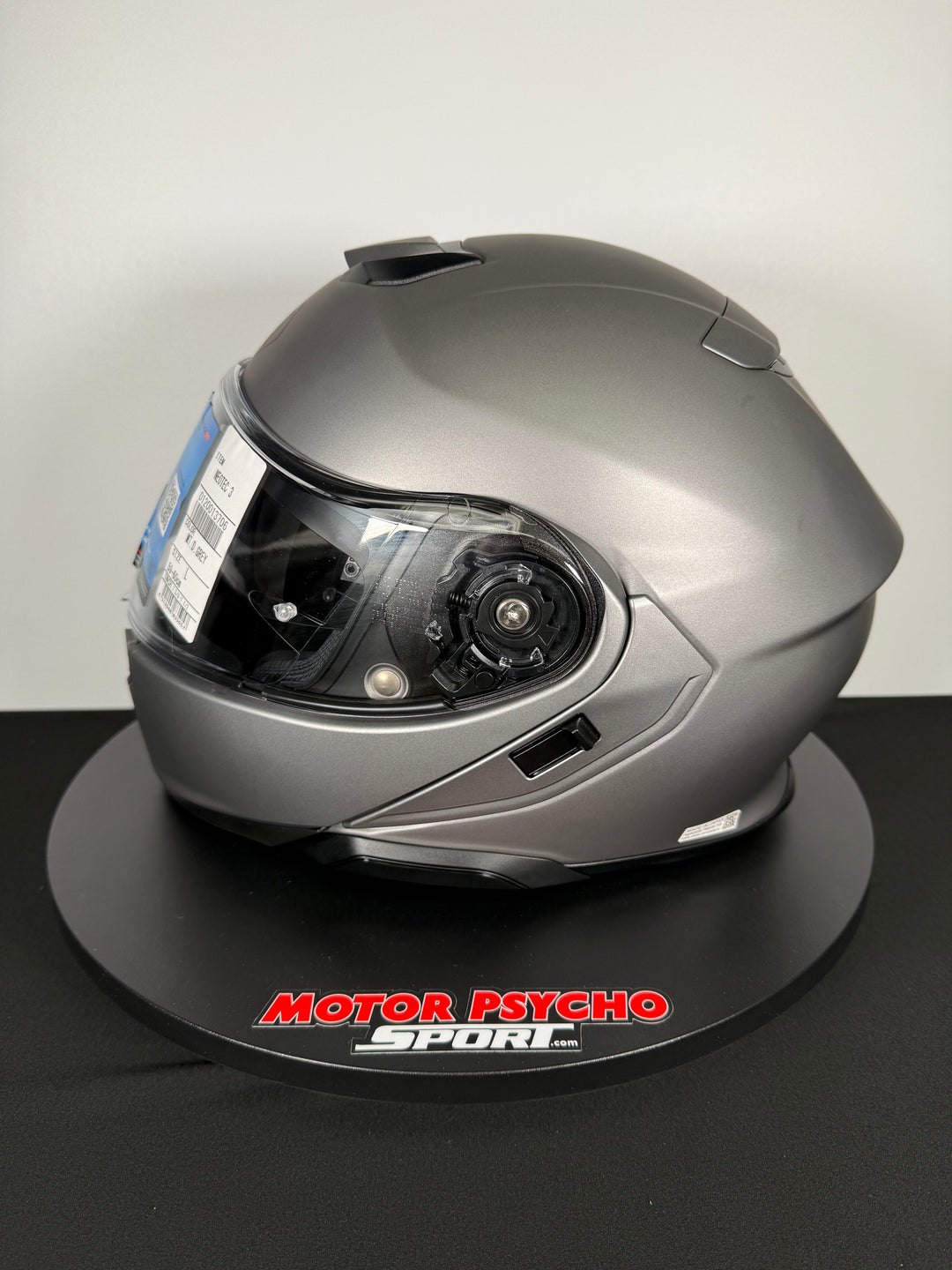 Shoei Neotec 3 Modular Helmet - Matte Deep Grey - Size L - USED / OPEN BOX #2