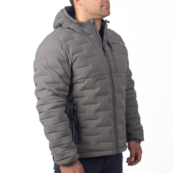 KLIM BOULDER STRETCH DOWN HOODED JACKET - CASTLEROCK