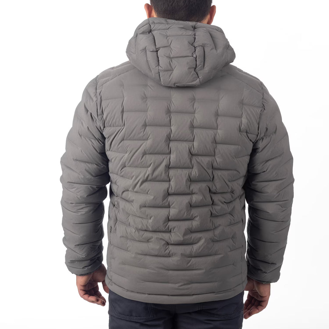 KLIM BOULDER STRETCH DOWN HOODED JACKET - CASTLEROCK
