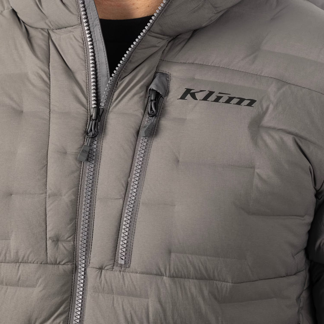 KLIM BOULDER STRETCH DOWN HOODED JACKET - CASTLEROCK