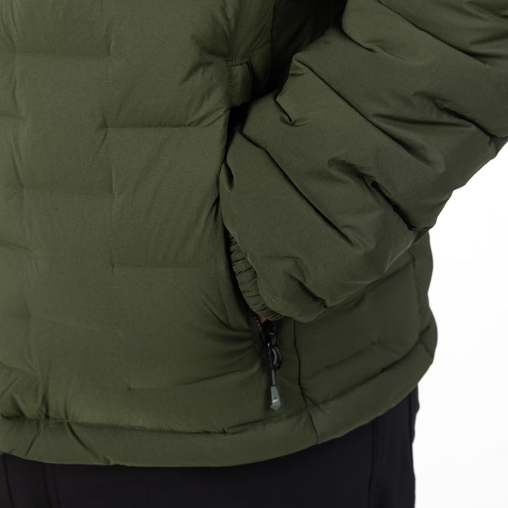 KLIM BOULDER STRETCH DOWN HOODED JACKET - DUFFEL BAG