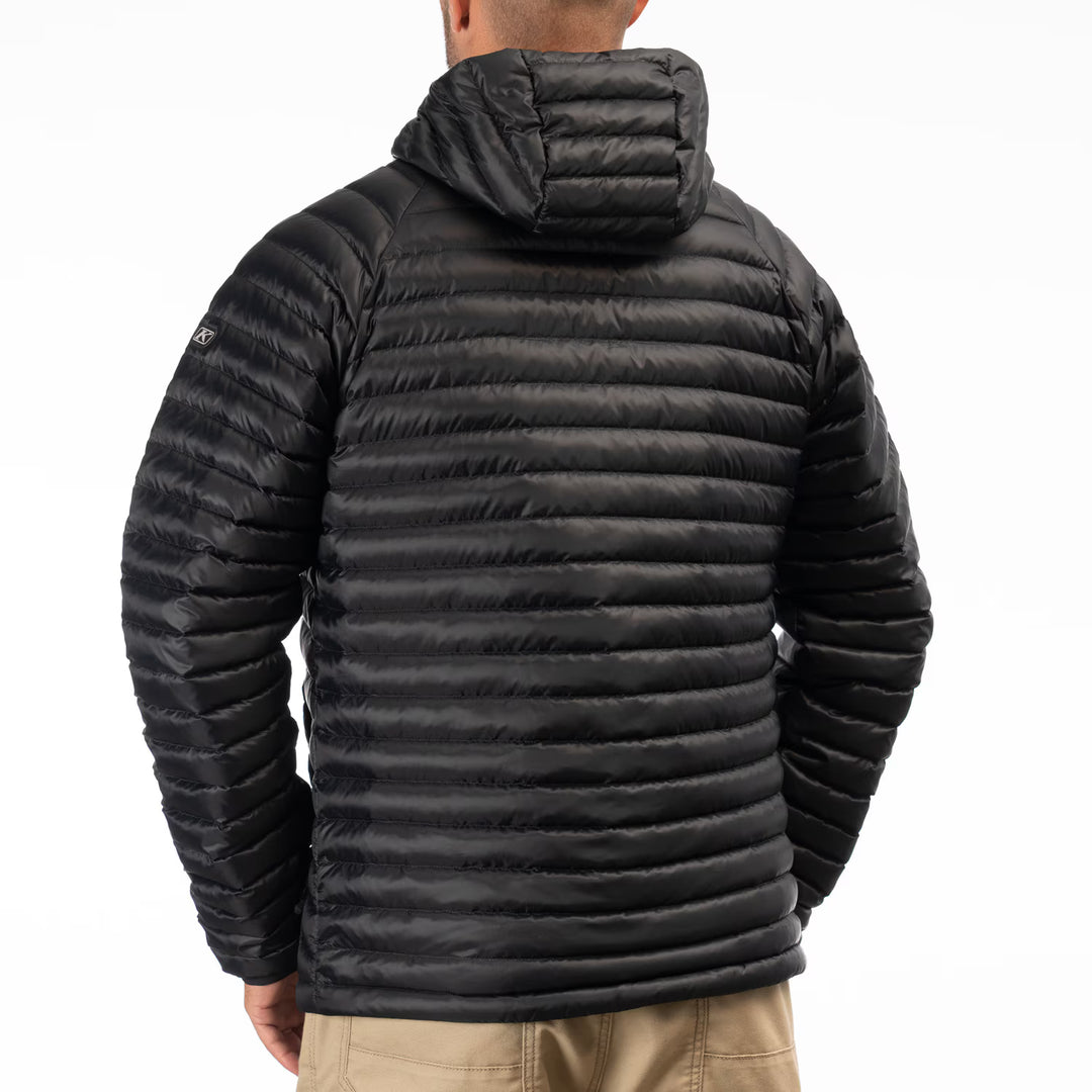 KLIM ARETE HOODED JACKET - BLACK