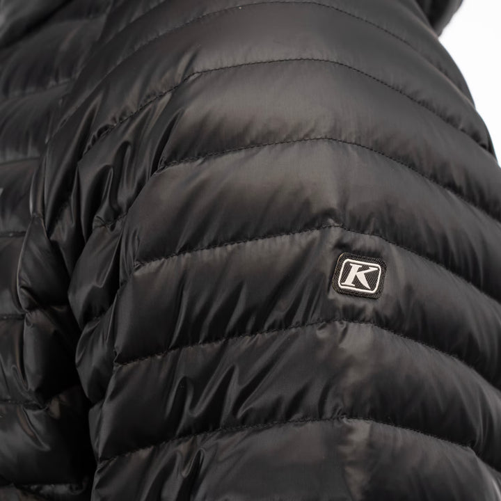 KLIM ARETE HOODED JACKET - BLACK