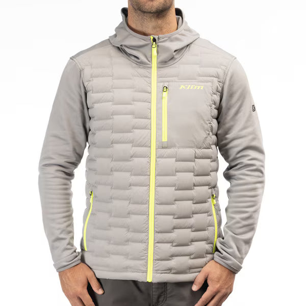 KLIM BOULDER HYBRID HOODED JACKET - MONUMENT - NON CURRENT