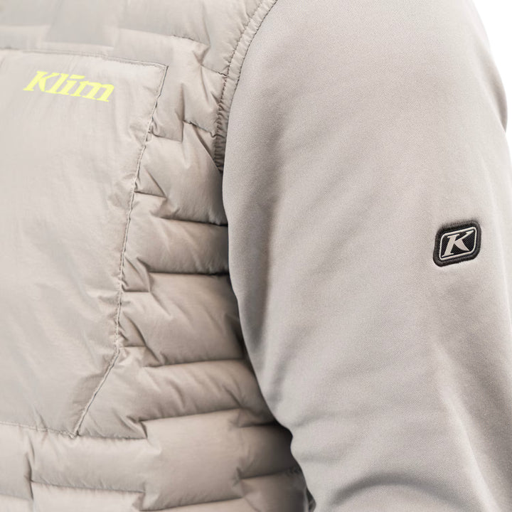 KLIM BOULDER HYBRID HOODED JACKET - MONUMENT - NON CURRENT