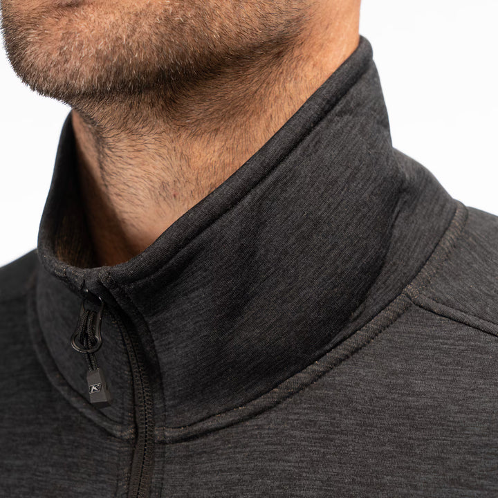 KLIM ECHO WOOL FLEECE JACKET - BLACK