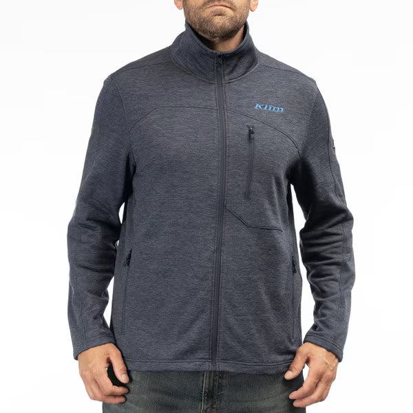 KLIM ECHO WOOL FLEECE JACKET - DRESS BLUES