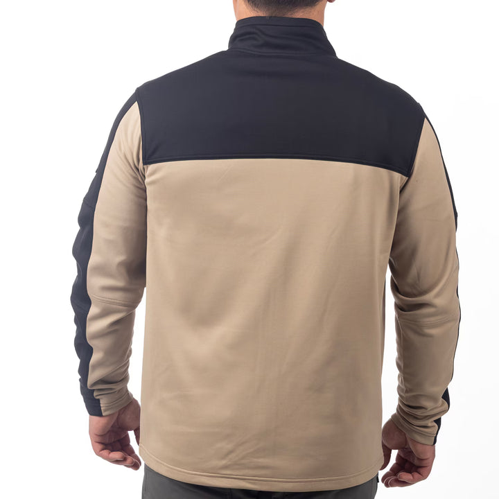 KLIM GLACIER JACKET - MONTANA TAN - BLACK