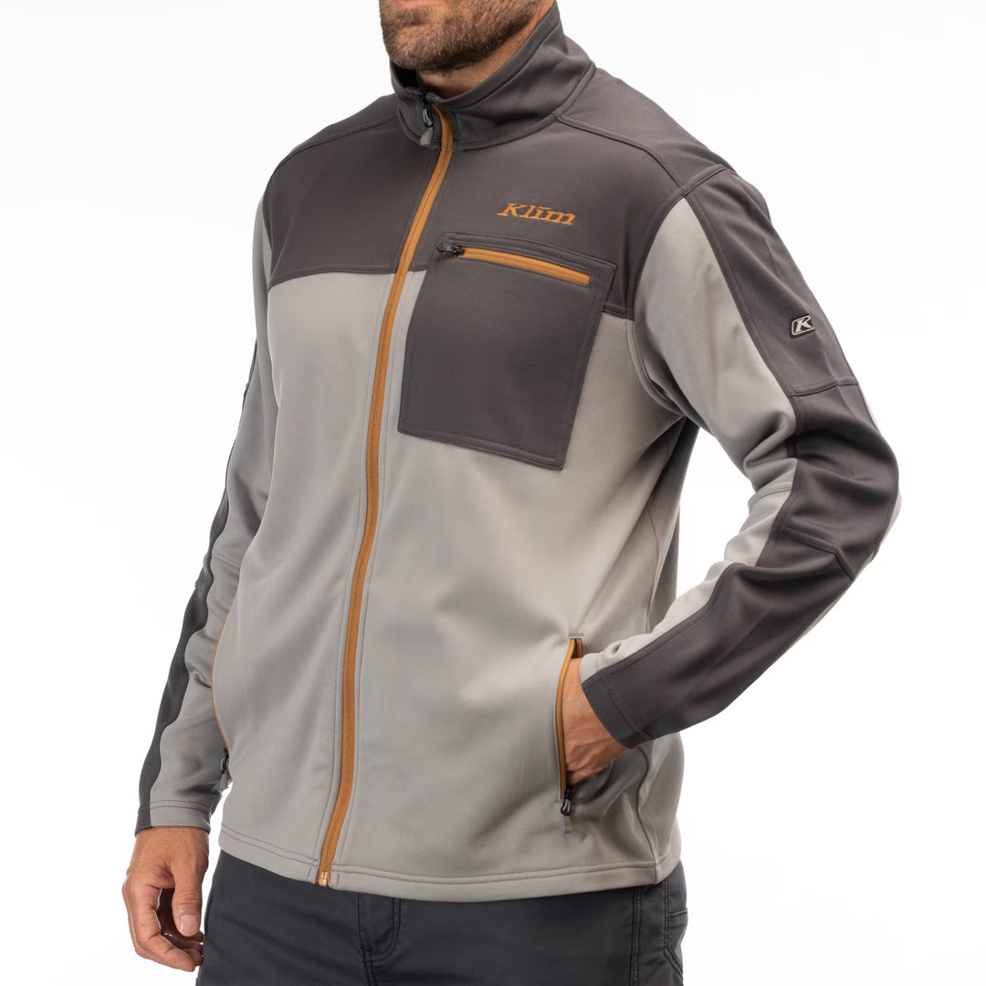 KLIM GLACIER JACKET - MONUMENT - ASPHALT