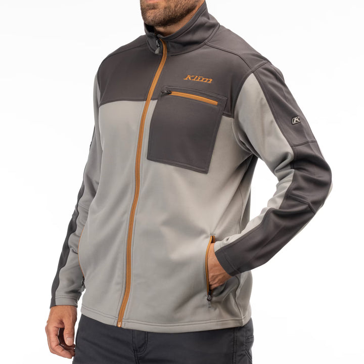 KLIM GLACIER JACKET - MONUMENT - ASPHALT