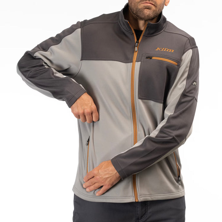 KLIM GLACIER JACKET - MONUMENT - ASPHALT