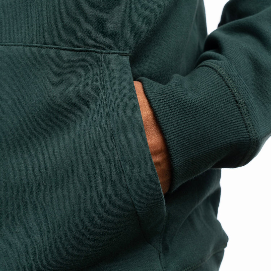KLIM TRAILSIDE FULL ZIP HOODIE - DARK SEA - BLACK