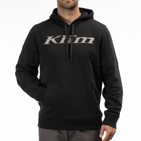 KLIM PULLOVER HOODIE - BLACK - MONUMENT