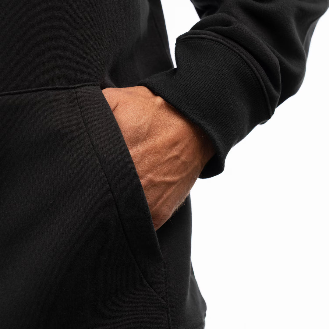KLIM PULLOVER HOODIE - BLACK - MONUMENT