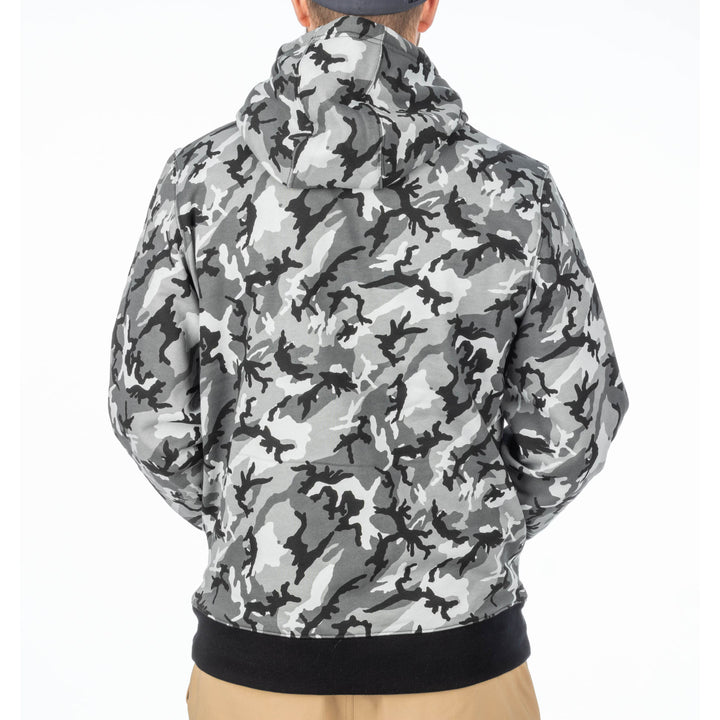 KLIM PULLOVER HOODIE - CAMO - HI-VIS