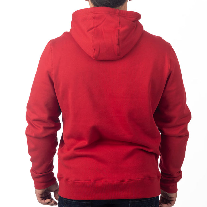 KLIM PULLOVER HOODIE - CHILI PEPPER - MONUMENT