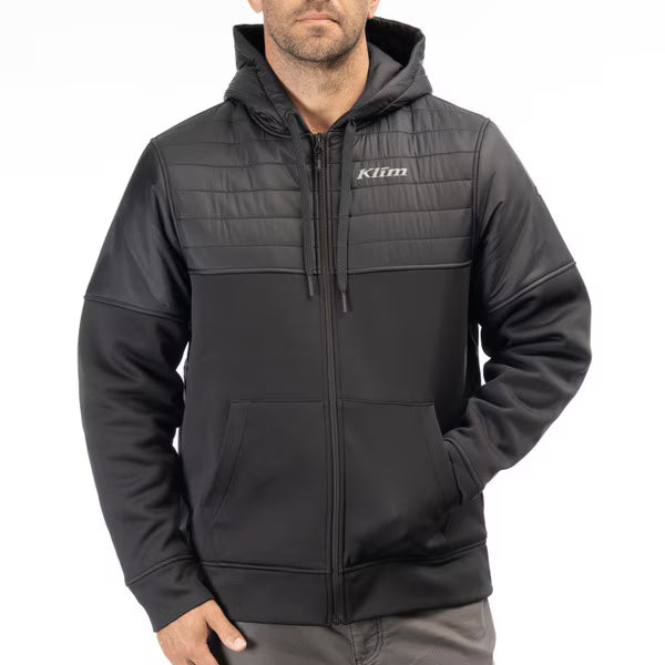 KLIM TAMARACK INSULATED ZIP HOODIE - BLACK
