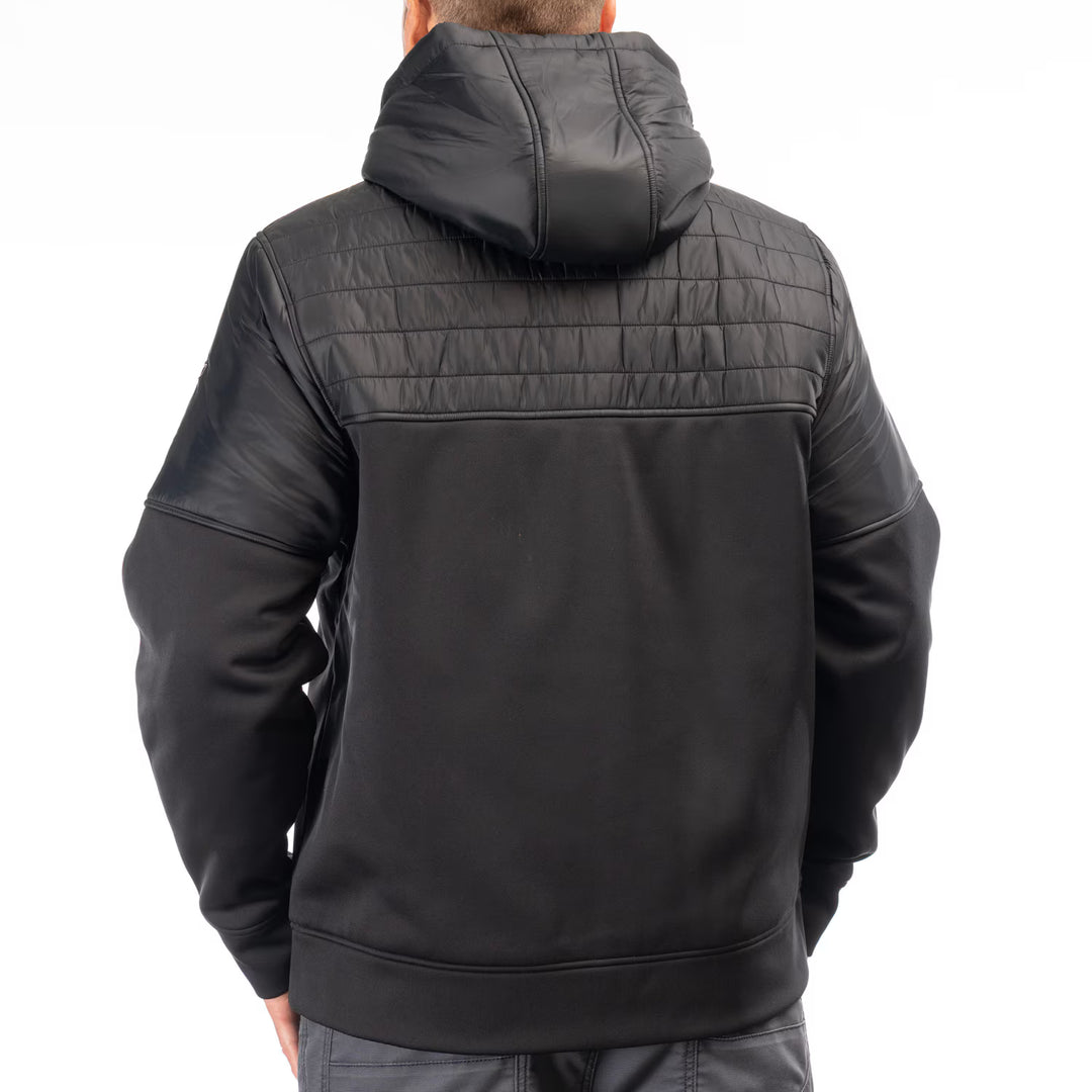 KLIM TAMARACK INSULATED ZIP HOODIE - BLACK