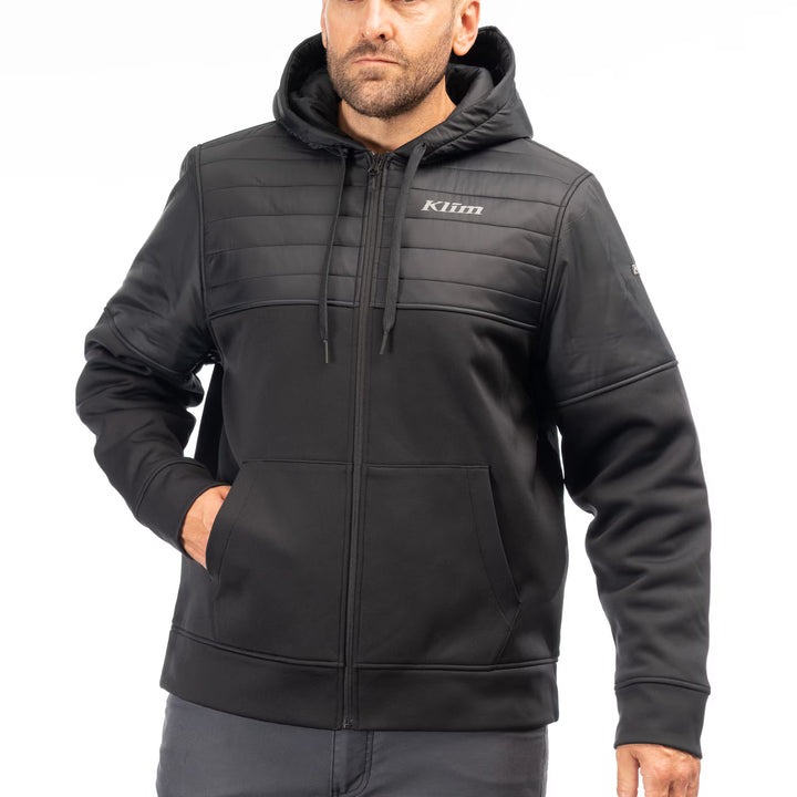 KLIM TAMARACK INSULATED ZIP HOODIE - BLACK