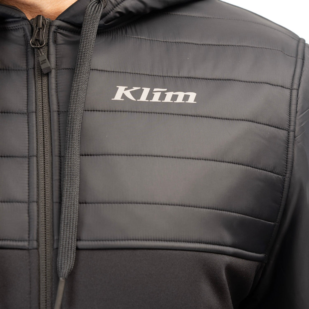KLIM TAMARACK INSULATED ZIP HOODIE - BLACK