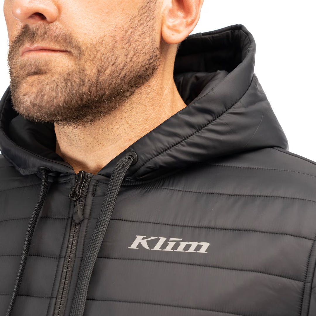 KLIM TAMARACK INSULATED ZIP HOODIE - BLACK