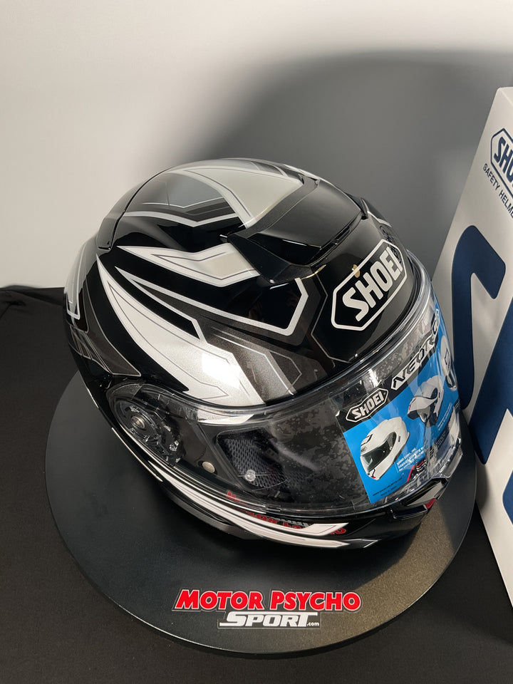 Shoei Neotec 3 Anthem Modular Helmet - TC-5 Black/Silver - Size L - OPEN BOX