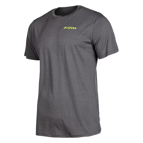 KLIM TETON MERINO WOOL SS SHIRT - ASPHALT