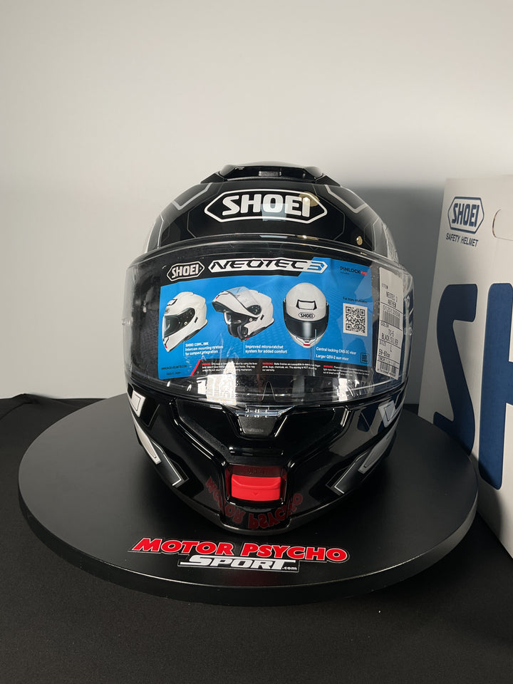 Shoei Neotec 3 Anthem Modular Helmet - TC-5 Black/Silver - Size L - OPEN BOX