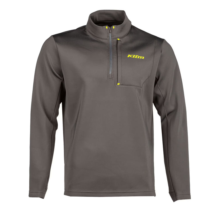 KLIM DEFENDER 1/4 ZIP - ASPHALT - HI-VIS